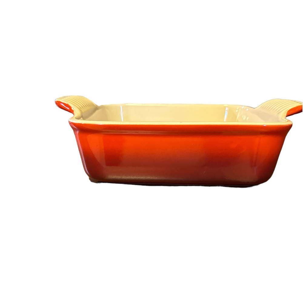 LeCreuset Baking Dish, 8x8, Red, Classic, NWOT - Picture 5 of 7